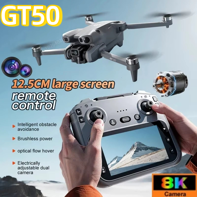 Drone Mapping - GT50 RC Drone 8K HD Aerial