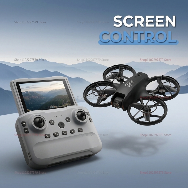 2026 New M5 Mini Drone 2.4inch - Drone Video Production recension och pris