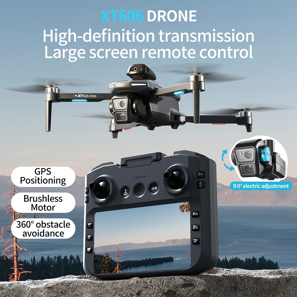 XT606 MAX 3 battery Drone 4k 8 - Drone Photogrammetry recension och pris
