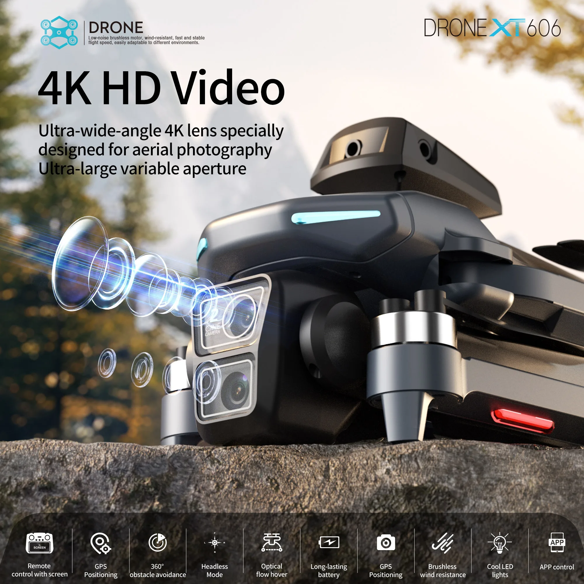 Original XT606 MAX GPS Drone 4 - Drone Photogrammetry recension och pris