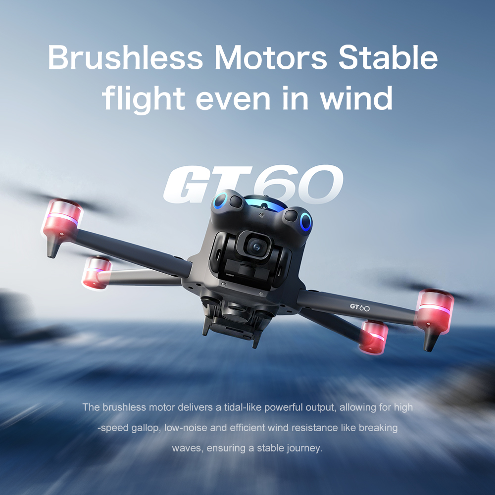 NEW GT60 Mini Drone Dual Camer - Drone Lidar recension och pris