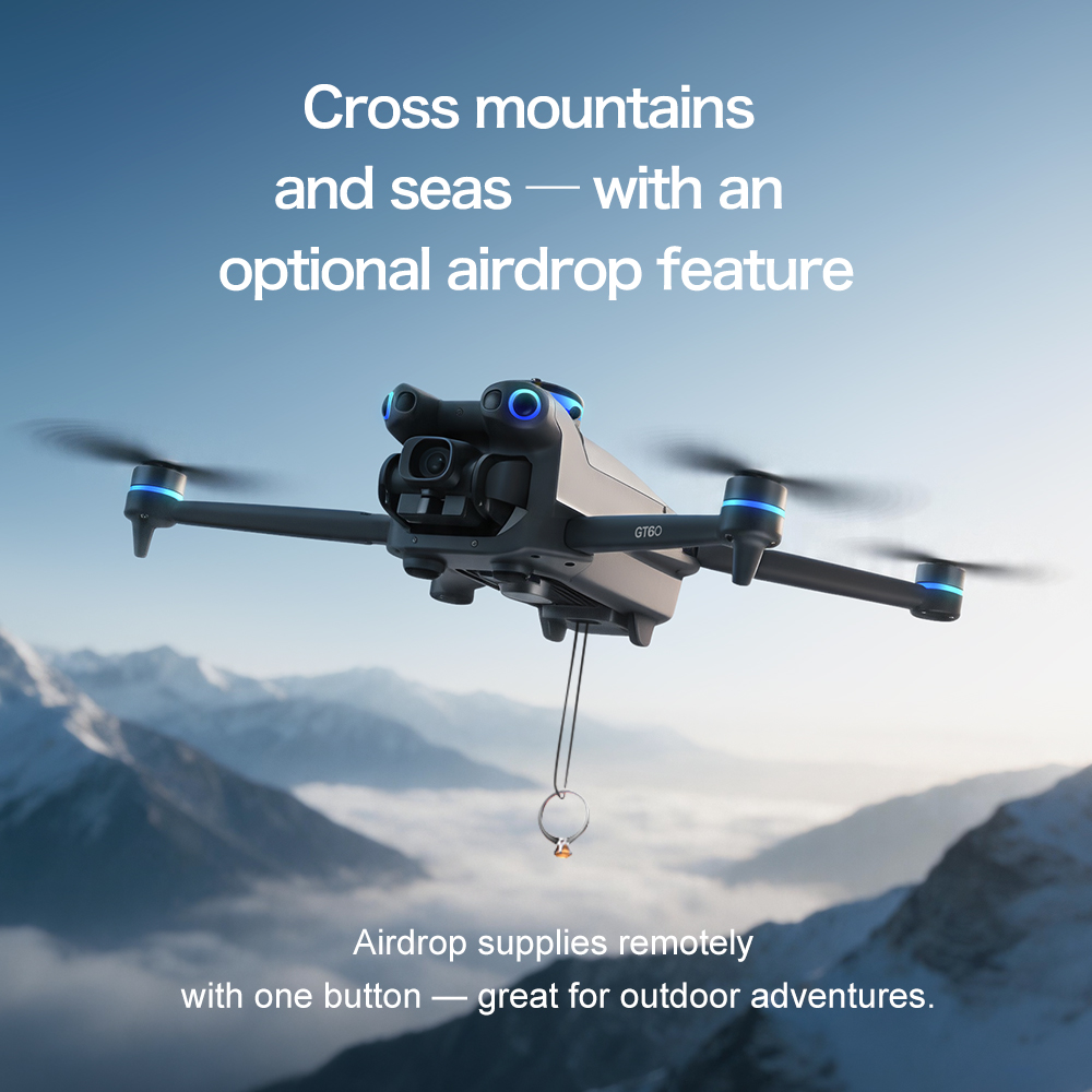 NEW GT60 Mini Drone Dual Camer - Drone Lidar recension och pris