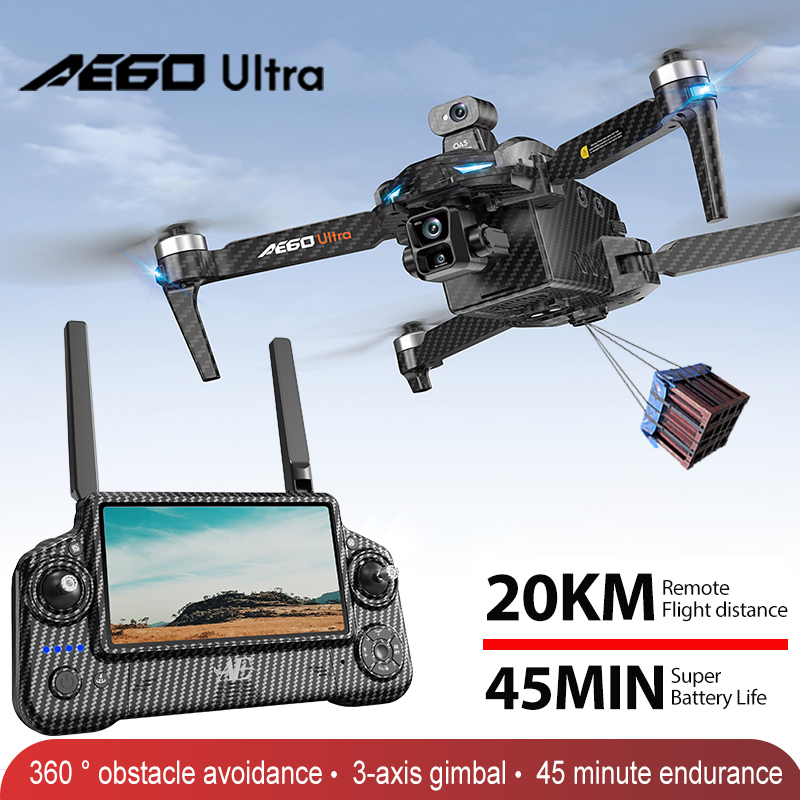 AE60 GPS Drone Professional 8K - Drone Photogrammetry recension och pris
