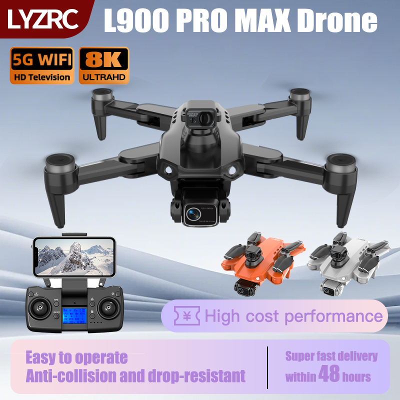 LYZRC L900 PRO MAX Laser obsta - Drone Photogrammetry recension och pris