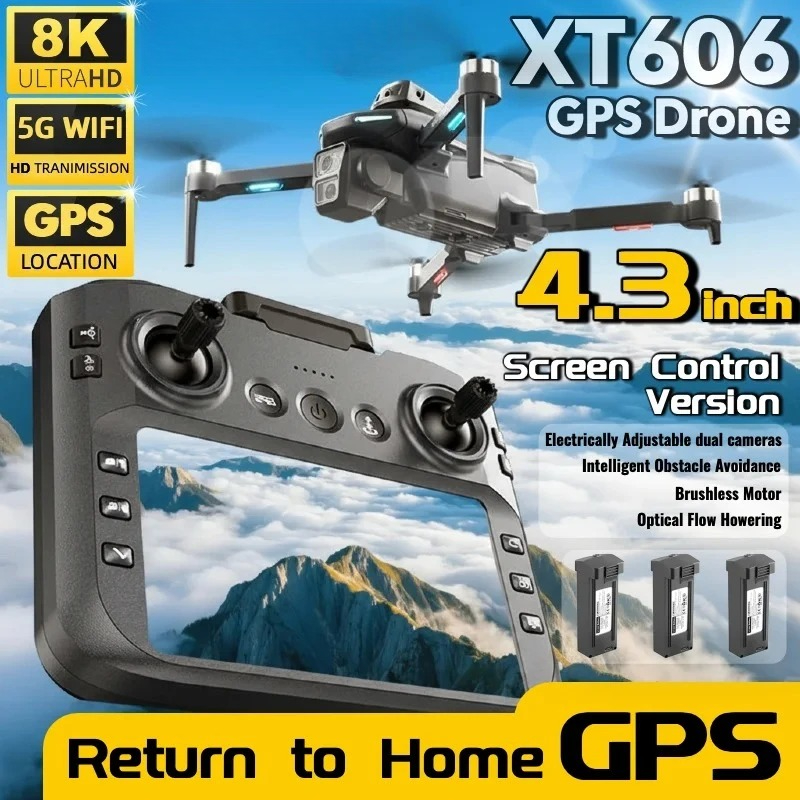 Best Deal XT606 MAX Drone GPS  - Drone Photogrammetry recension och pris